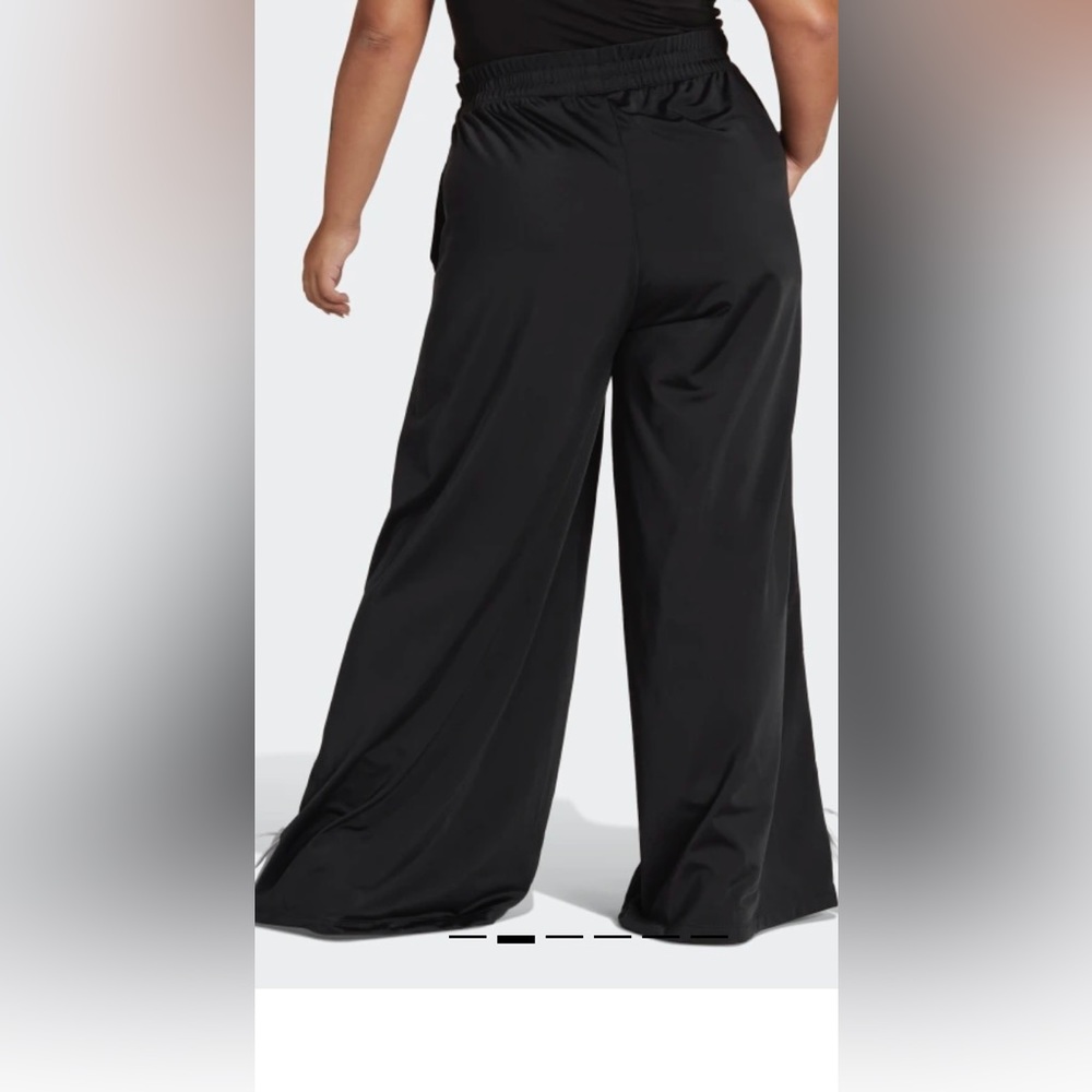 Womens Plus Size Adidas Wide Leg Pants